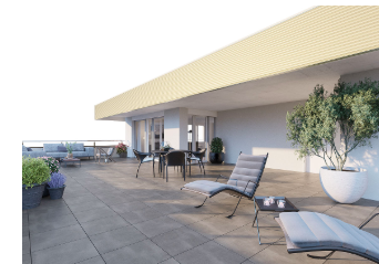 5.5-Zimmer-Attikawohnung in Büren an der Aare – Dachterrasse
